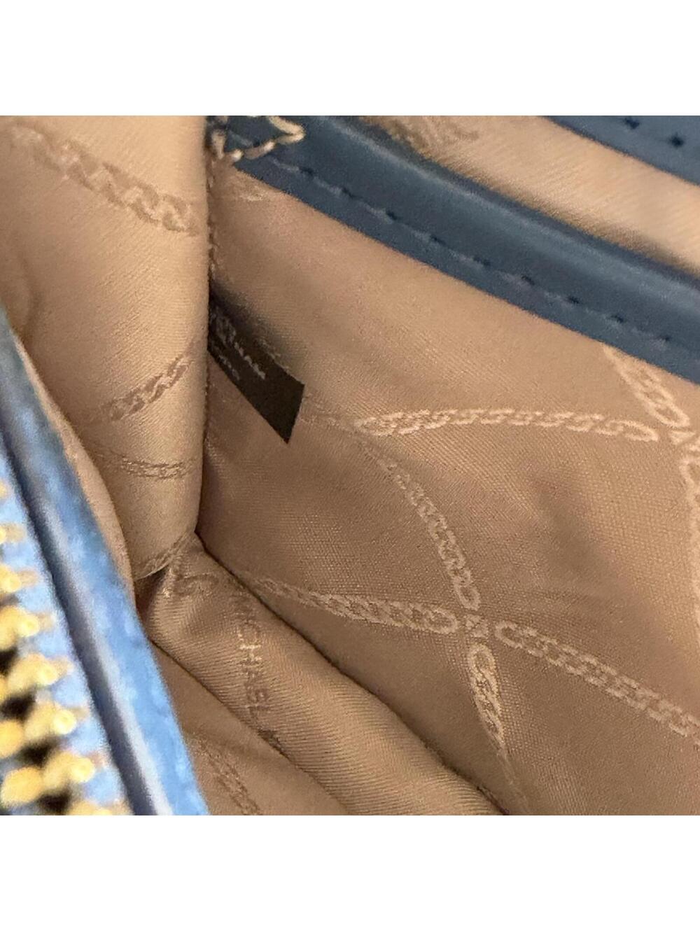 Michael Kors Jade Dark Chambray shoulder bag - Picture 8 of 11